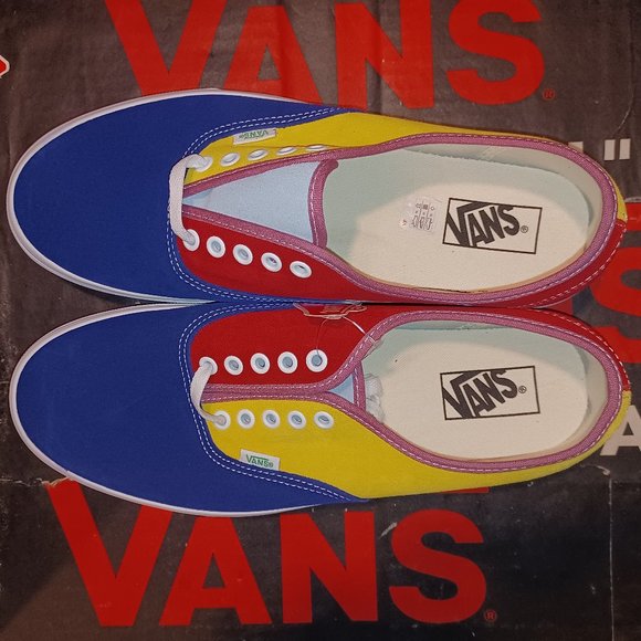 Vans Suede Off The Wall Sunshine Authentic Low US Men's 11.5 VN0A2Z5IWNY - Picture 6 of 13